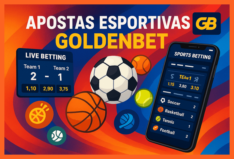Aposte em apostas esportivas no cassino online GOLDENBET