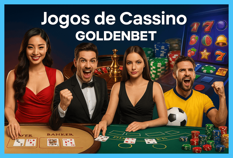 Jogos de cassino online inovadores e emocionantes na GOLDENBET