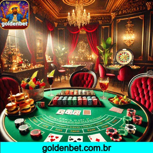 Imagem ilustrativa mostrando a plataforma GOLDENBET com variedade de jogos online e provedores populares.